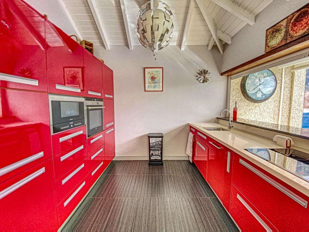Location Villa 3 chambres Baie Nettlé St Martin-cuisine-14